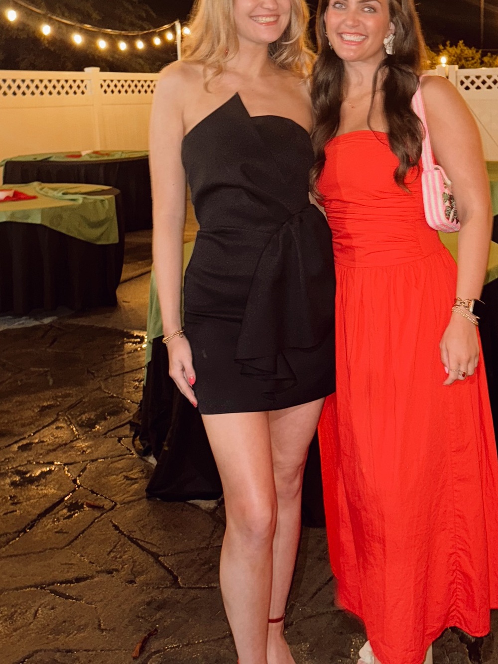 Elliatt Black Strapless Mini Dress with Side Bow